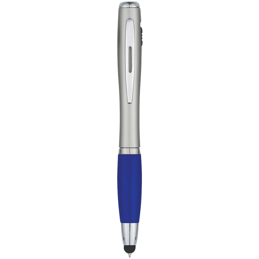 Customized Trio Stylus Pen with LED Light