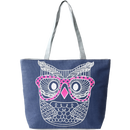 Fashion Prints Large Canvas Beach Tote Bag