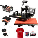 GHP 5 in 1 Heating thermocouple Heat Press Machine Digital Transfer Sublimation
