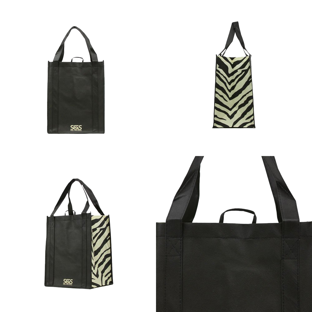 Graphic Pattern Prints Reinforced Bags