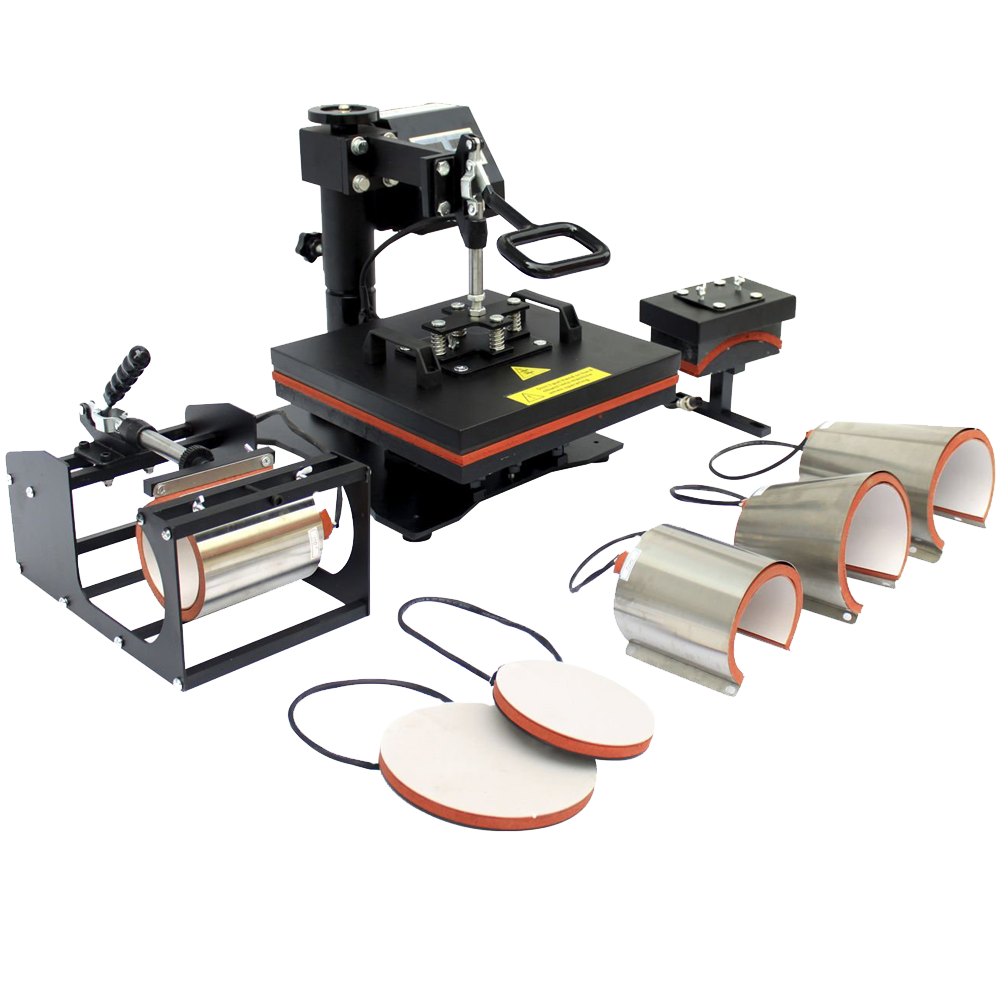 HomCom 12 x 12 8 in 1 Digital Heat Transfer Press Machine